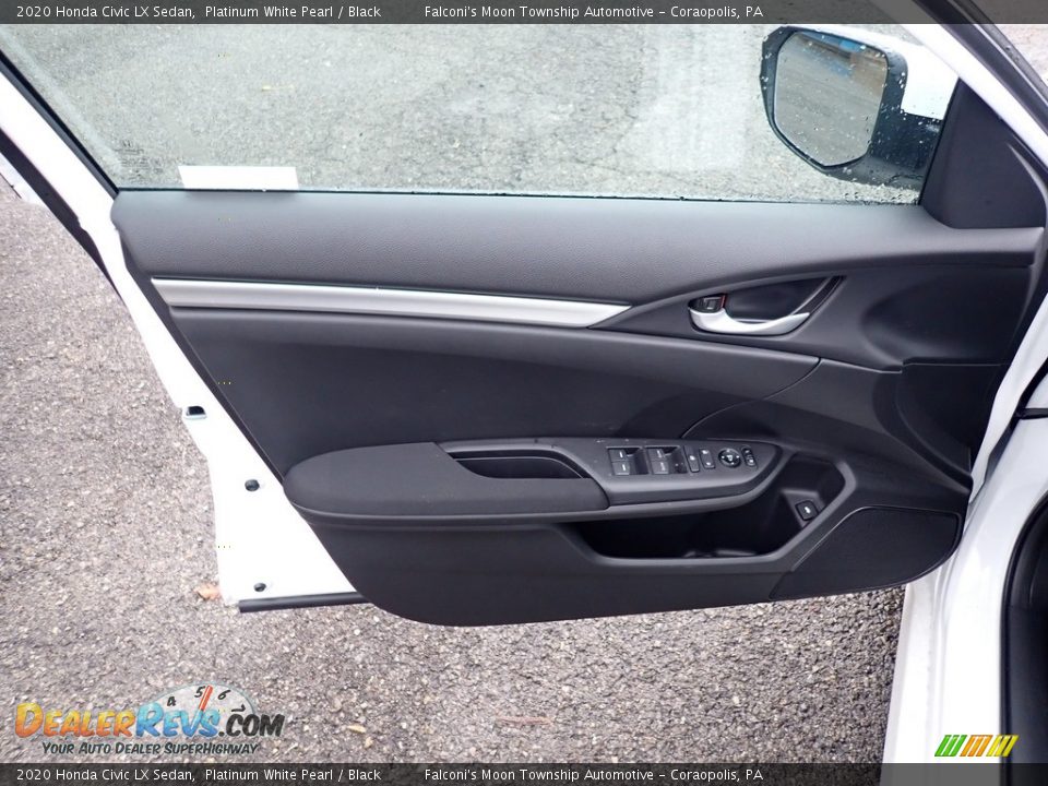 Door Panel of 2020 Honda Civic LX Sedan Photo #12