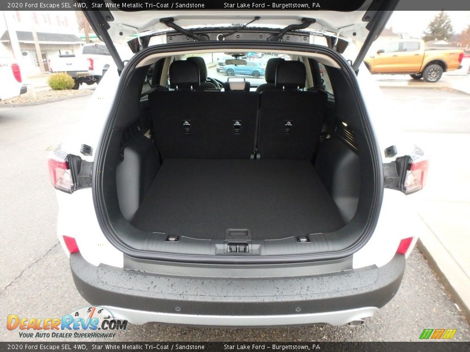 2020 Ford Escape SEL 4WD Star White Metallic Tri-Coat / Sandstone Photo #7