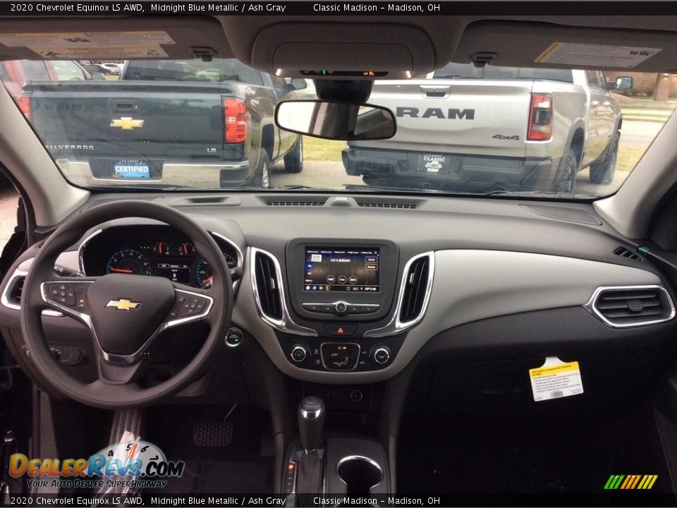 2020 Chevrolet Equinox LS AWD Midnight Blue Metallic / Ash Gray Photo #12