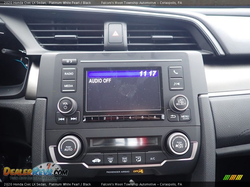 Controls of 2020 Honda Civic LX Sedan Photo #14