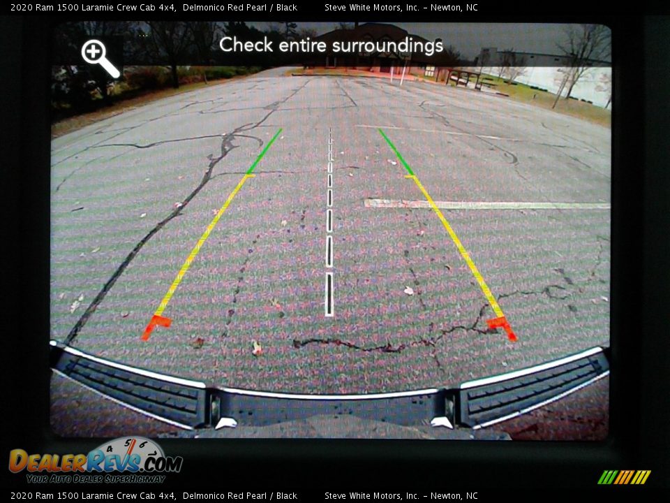 2020 Ram 1500 Laramie Crew Cab 4x4 Delmonico Red Pearl / Black Photo #22