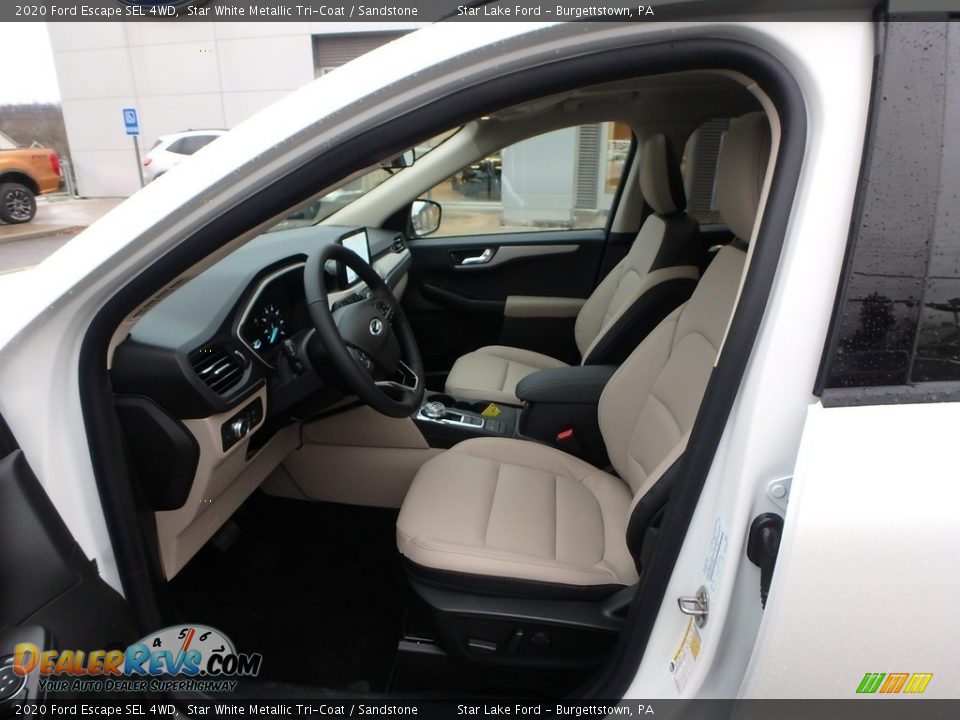 Front Seat of 2020 Ford Escape SEL 4WD Photo #13