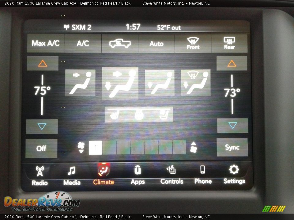 2020 Ram 1500 Laramie Crew Cab 4x4 Delmonico Red Pearl / Black Photo #23