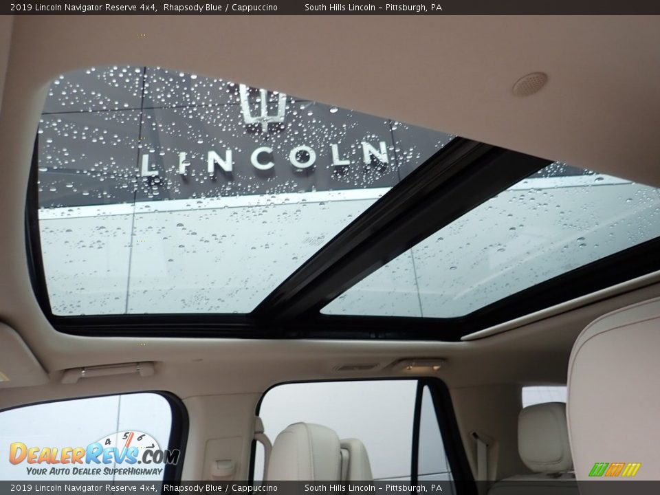 2019 Lincoln Navigator Reserve 4x4 Rhapsody Blue / Cappuccino Photo #20