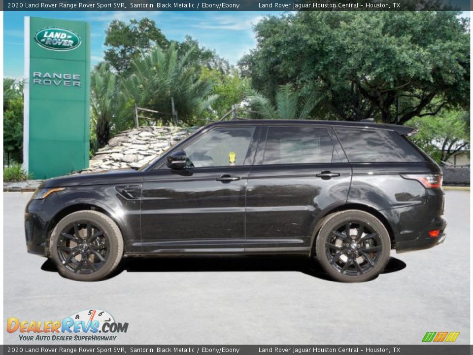 2020 Land Rover Range Rover Sport SVR Santorini Black Metallic / Ebony/Ebony Photo #3