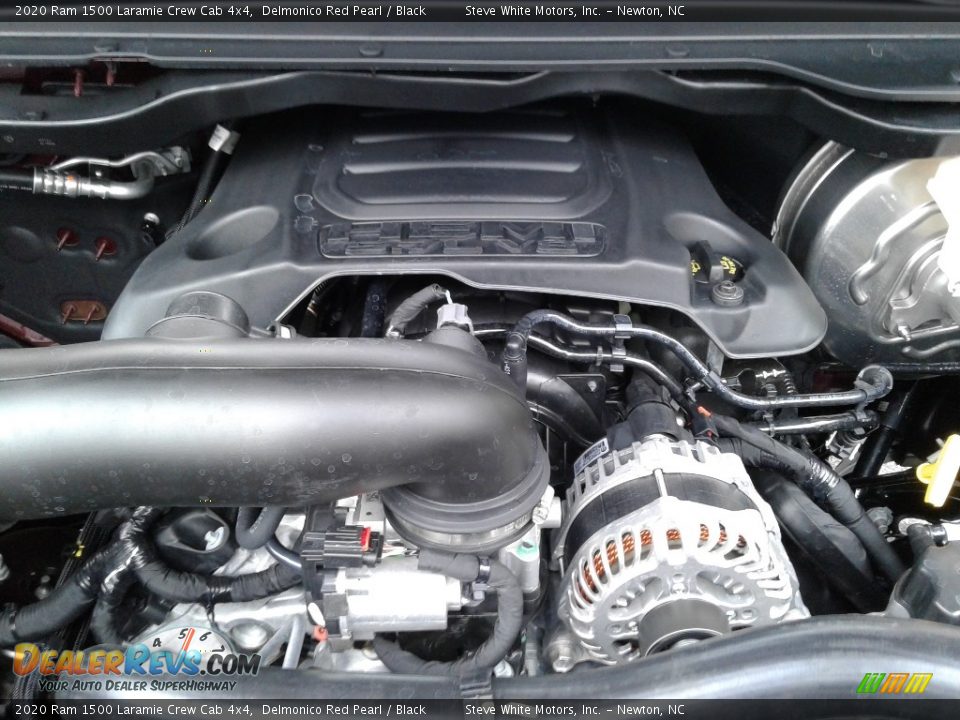 2020 Ram 1500 Laramie Crew Cab 4x4 Delmonico Red Pearl / Black Photo #31
