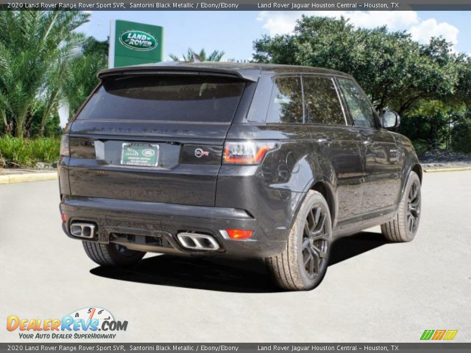 2020 Land Rover Range Rover Sport SVR Santorini Black Metallic / Ebony/Ebony Photo #5