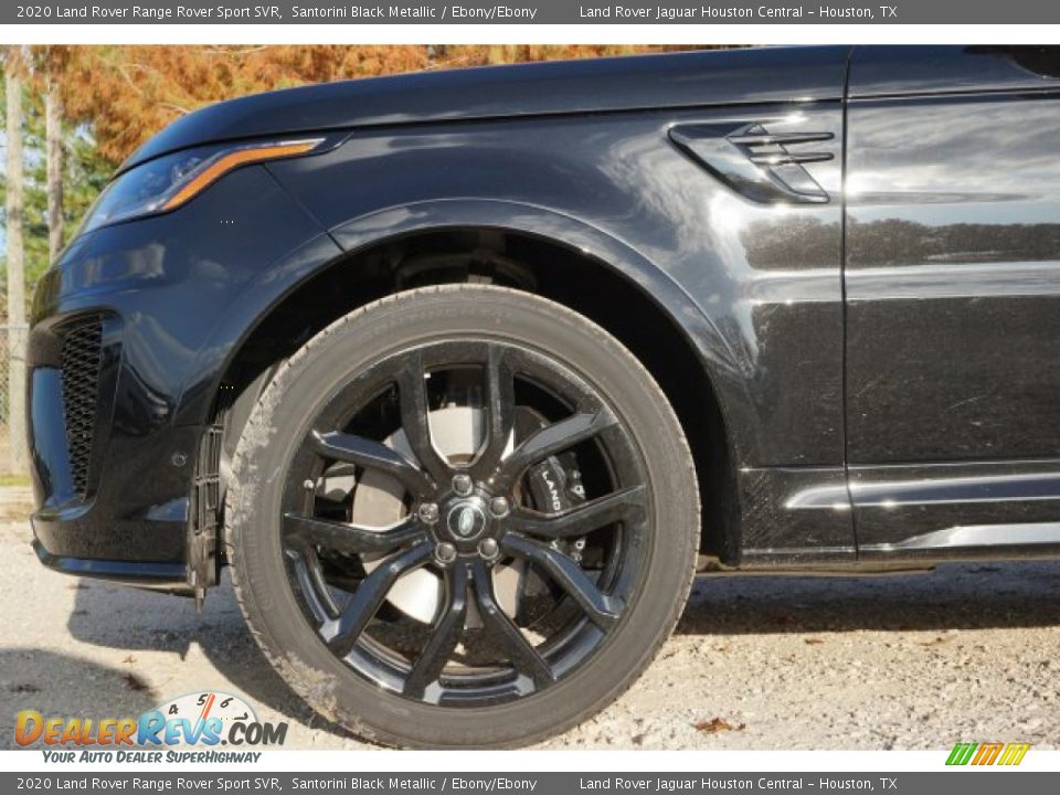 2020 Land Rover Range Rover Sport SVR Santorini Black Metallic / Ebony/Ebony Photo #6