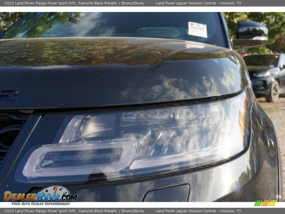 2020 Land Rover Range Rover Sport SVR Santorini Black Metallic / Ebony/Ebony Photo #7