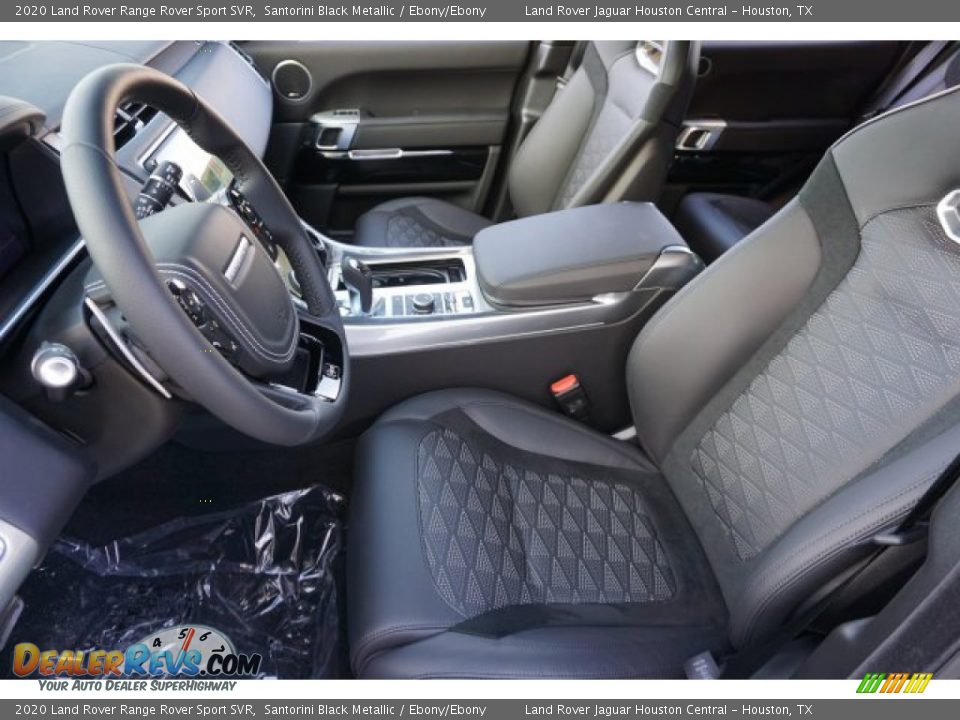 2020 Land Rover Range Rover Sport SVR Santorini Black Metallic / Ebony/Ebony Photo #11