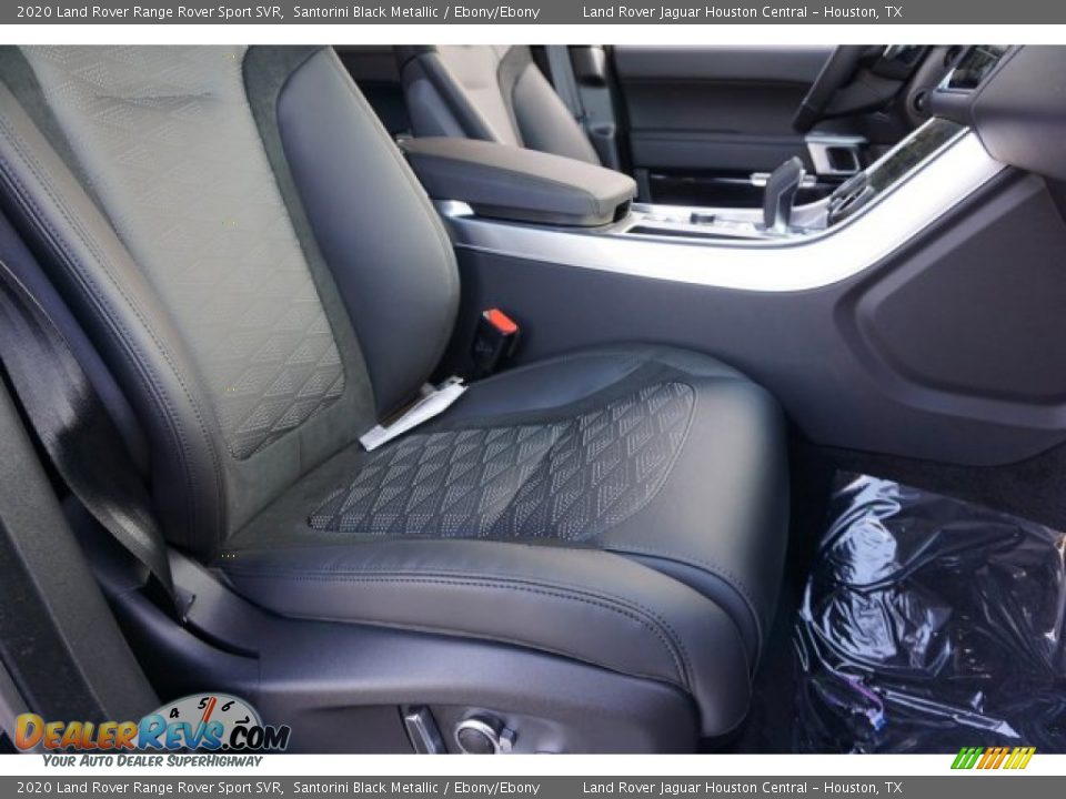 2020 Land Rover Range Rover Sport SVR Santorini Black Metallic / Ebony/Ebony Photo #12