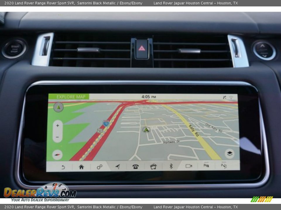 2020 Land Rover Range Rover Sport SVR Santorini Black Metallic / Ebony/Ebony Photo #14
