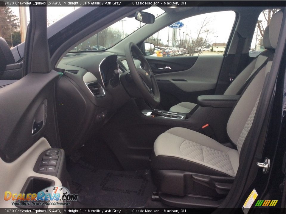2020 Chevrolet Equinox LS AWD Midnight Blue Metallic / Ash Gray Photo #11