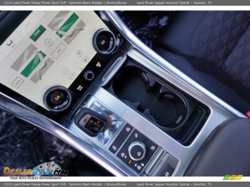 2020 Land Rover Range Rover Sport SVR Santorini Black Metallic / Ebony/Ebony Photo #17