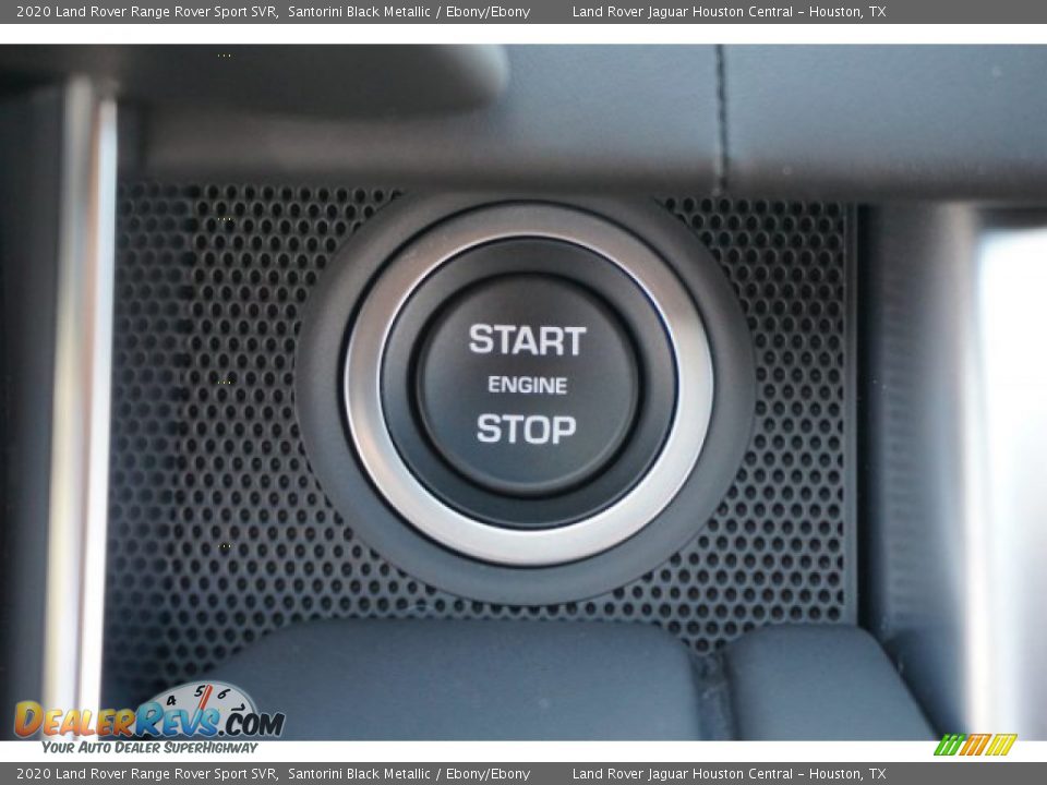 2020 Land Rover Range Rover Sport SVR Santorini Black Metallic / Ebony/Ebony Photo #18