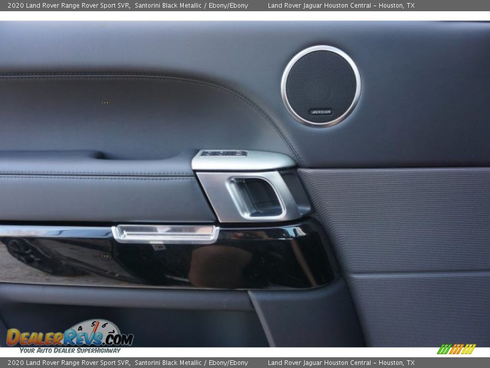 2020 Land Rover Range Rover Sport SVR Santorini Black Metallic / Ebony/Ebony Photo #20