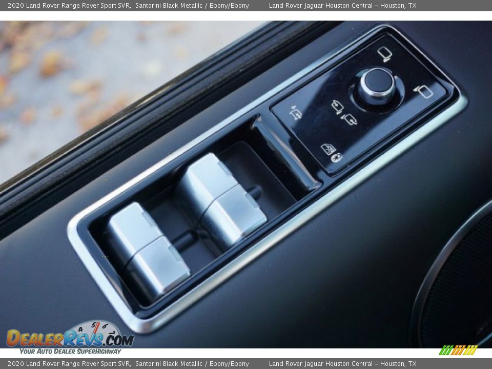 2020 Land Rover Range Rover Sport SVR Santorini Black Metallic / Ebony/Ebony Photo #21