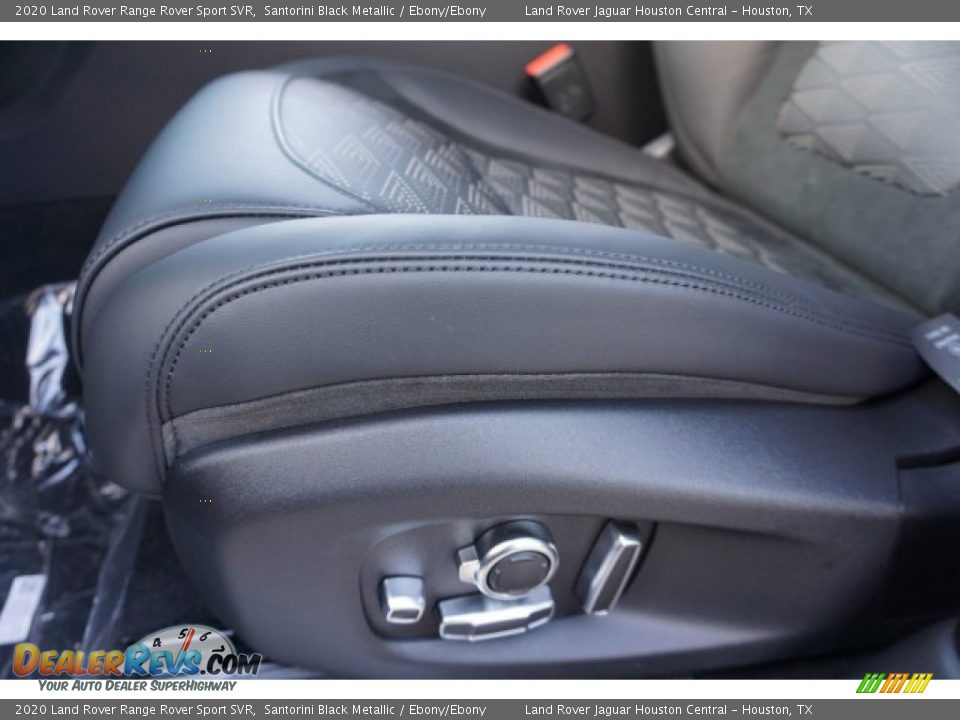 2020 Land Rover Range Rover Sport SVR Santorini Black Metallic / Ebony/Ebony Photo #22