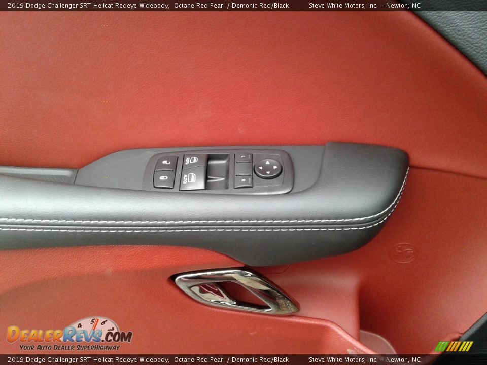 2019 Dodge Challenger SRT Hellcat Redeye Widebody Octane Red Pearl / Demonic Red/Black Photo #9