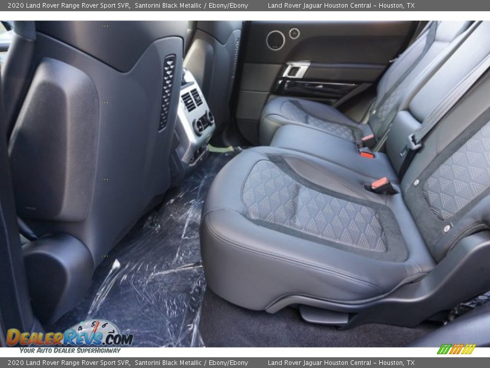 2020 Land Rover Range Rover Sport SVR Santorini Black Metallic / Ebony/Ebony Photo #30