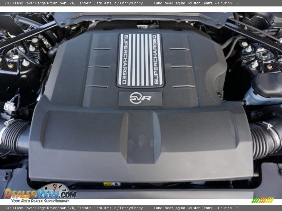 2020 Land Rover Range Rover Sport SVR Santorini Black Metallic / Ebony/Ebony Photo #31