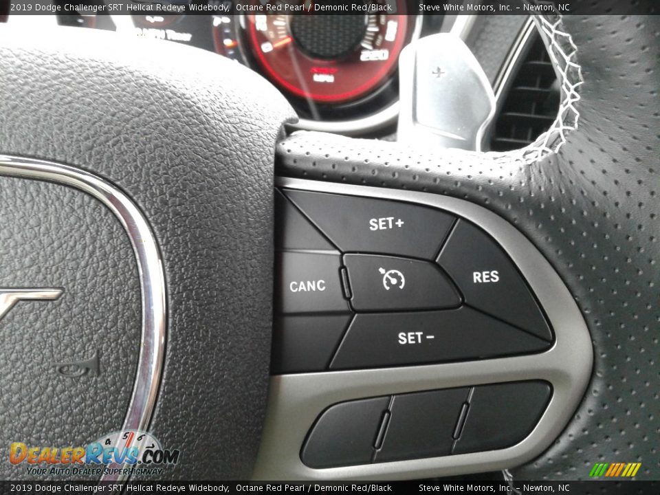 2019 Dodge Challenger SRT Hellcat Redeye Widebody Steering Wheel Photo #17