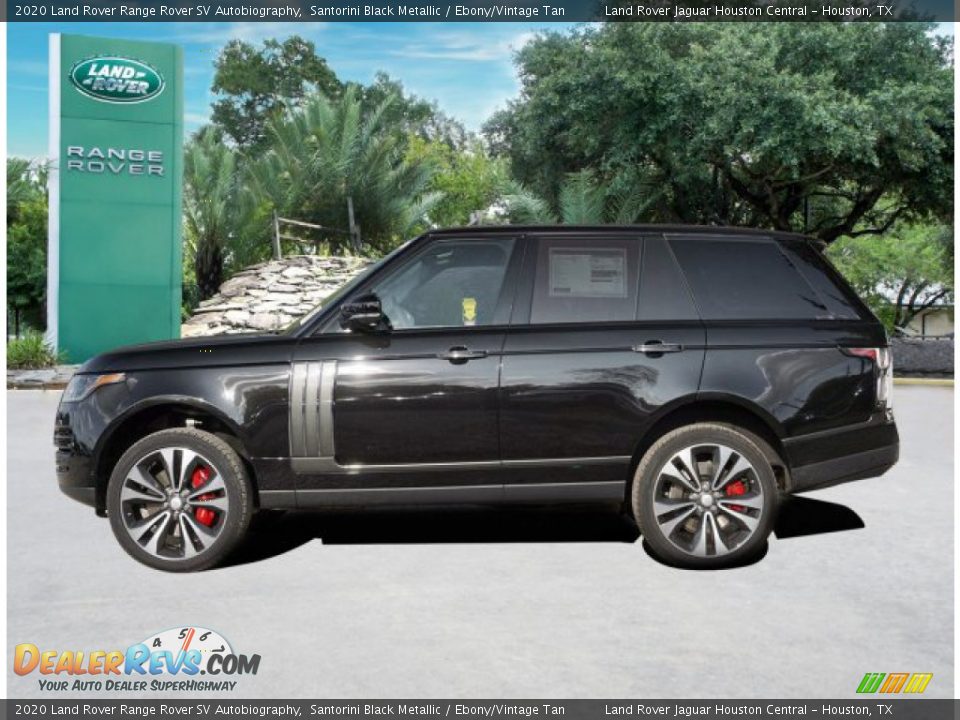 2020 Land Rover Range Rover SV Autobiography Santorini Black Metallic / Ebony/Vintage Tan Photo #3