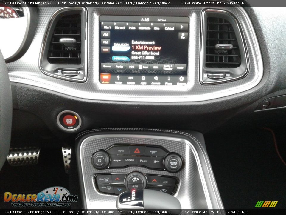 2019 Dodge Challenger SRT Hellcat Redeye Widebody Octane Red Pearl / Demonic Red/Black Photo #19