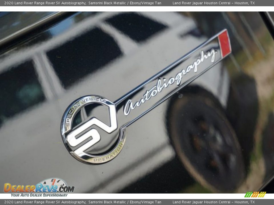 2020 Land Rover Range Rover SV Autobiography Santorini Black Metallic / Ebony/Vintage Tan Photo #6