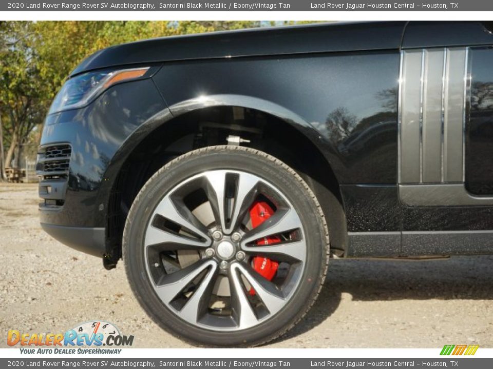 2020 Land Rover Range Rover SV Autobiography Santorini Black Metallic / Ebony/Vintage Tan Photo #7