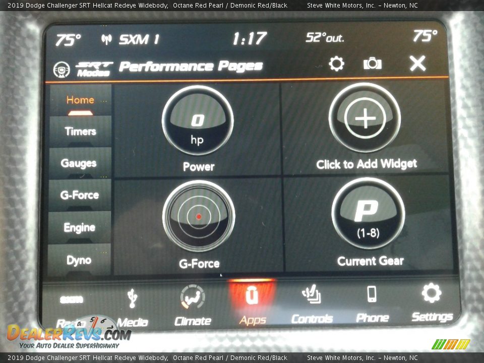 2019 Dodge Challenger SRT Hellcat Redeye Widebody Octane Red Pearl / Demonic Red/Black Photo #27