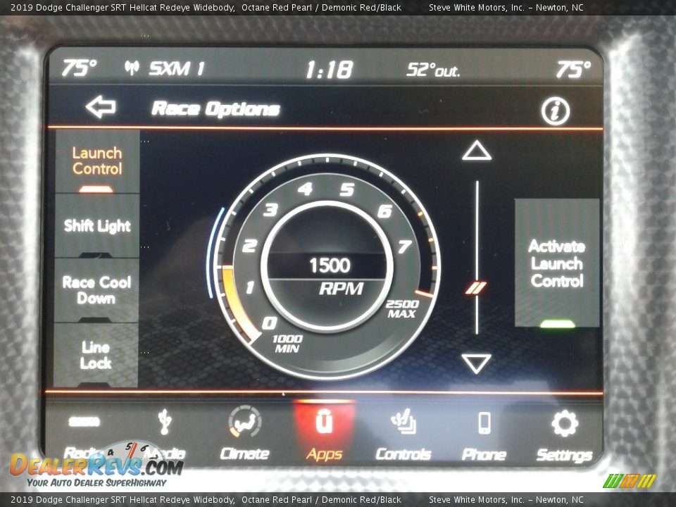 2019 Dodge Challenger SRT Hellcat Redeye Widebody Octane Red Pearl / Demonic Red/Black Photo #28