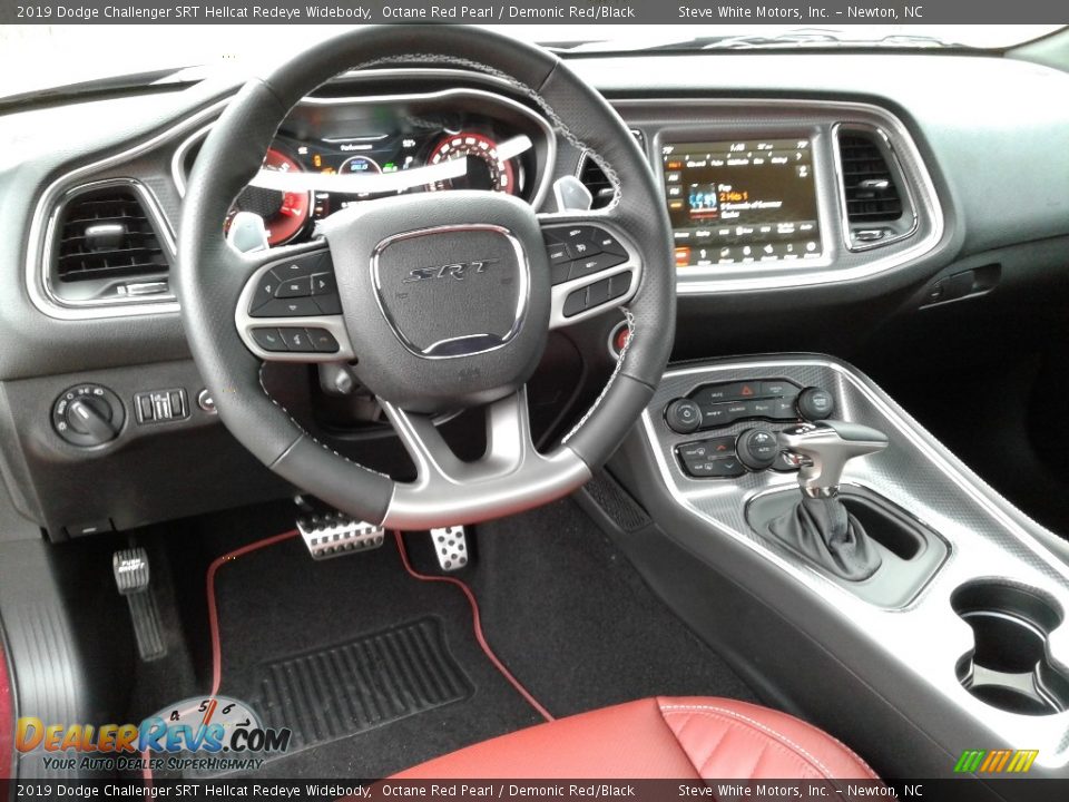 Dashboard of 2019 Dodge Challenger SRT Hellcat Redeye Widebody Photo #34
