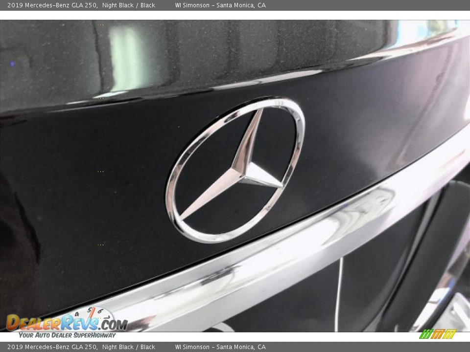 2019 Mercedes-Benz GLA 250 Night Black / Black Photo #7