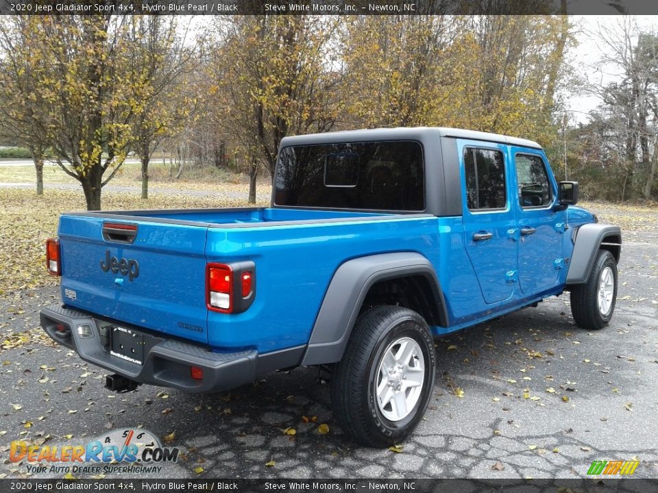 Hydro Blue Pearl 2020 Jeep Gladiator Sport 4x4 Photo #6