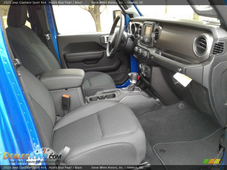 Black Interior - 2020 Jeep Gladiator Sport 4x4 Photo #14