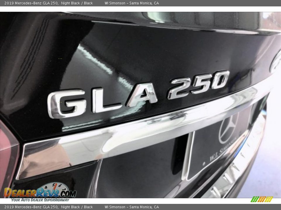 2019 Mercedes-Benz GLA 250 Night Black / Black Photo #27