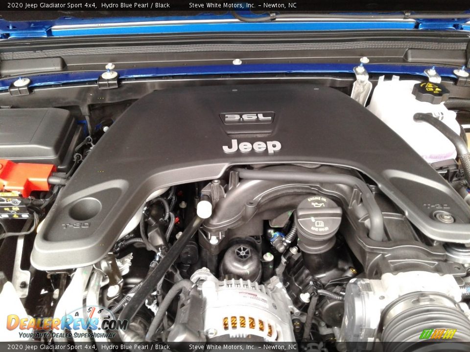 2020 Jeep Gladiator Sport 4x4 Hydro Blue Pearl / Black Photo #26