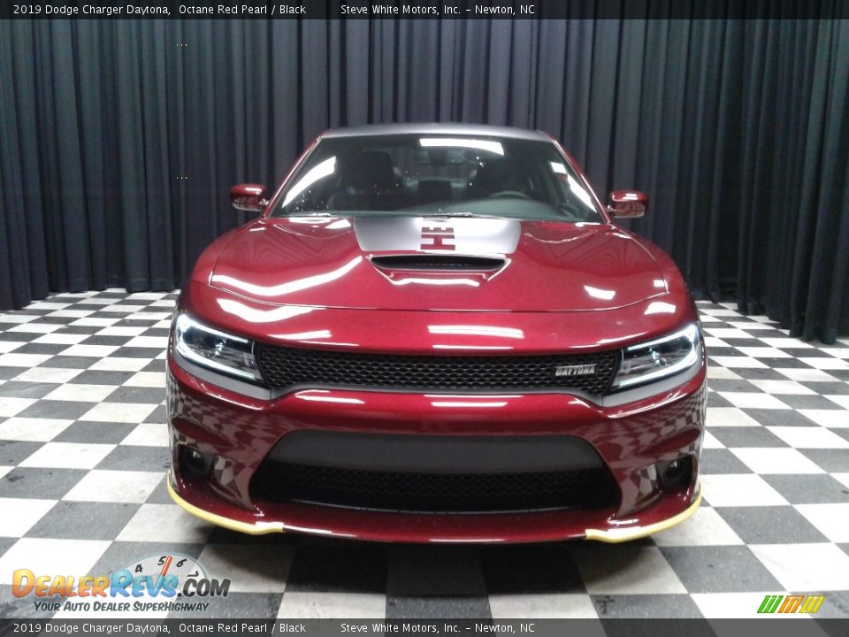 2019 Dodge Charger Daytona Octane Red Pearl / Black Photo #3