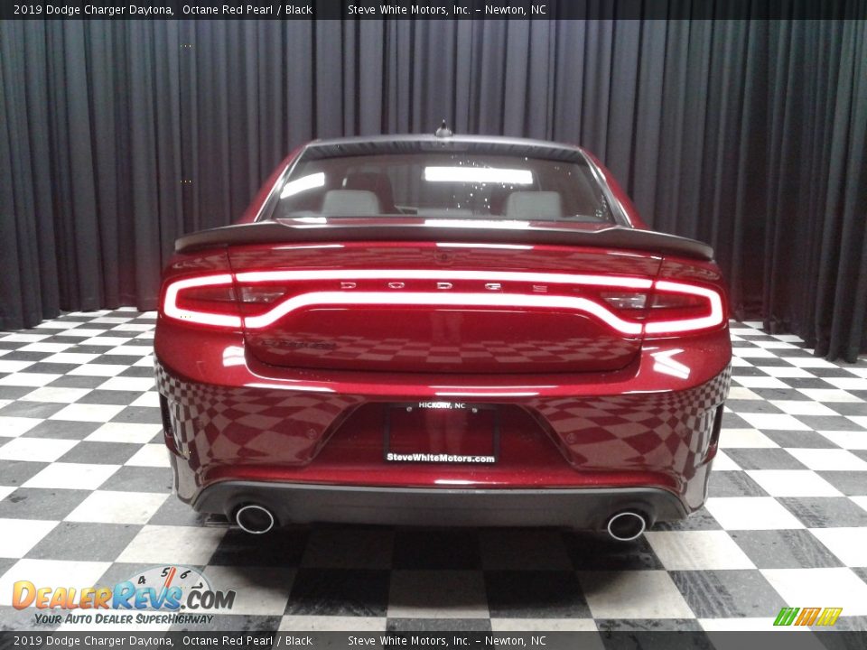 2019 Dodge Charger Daytona Octane Red Pearl / Black Photo #7