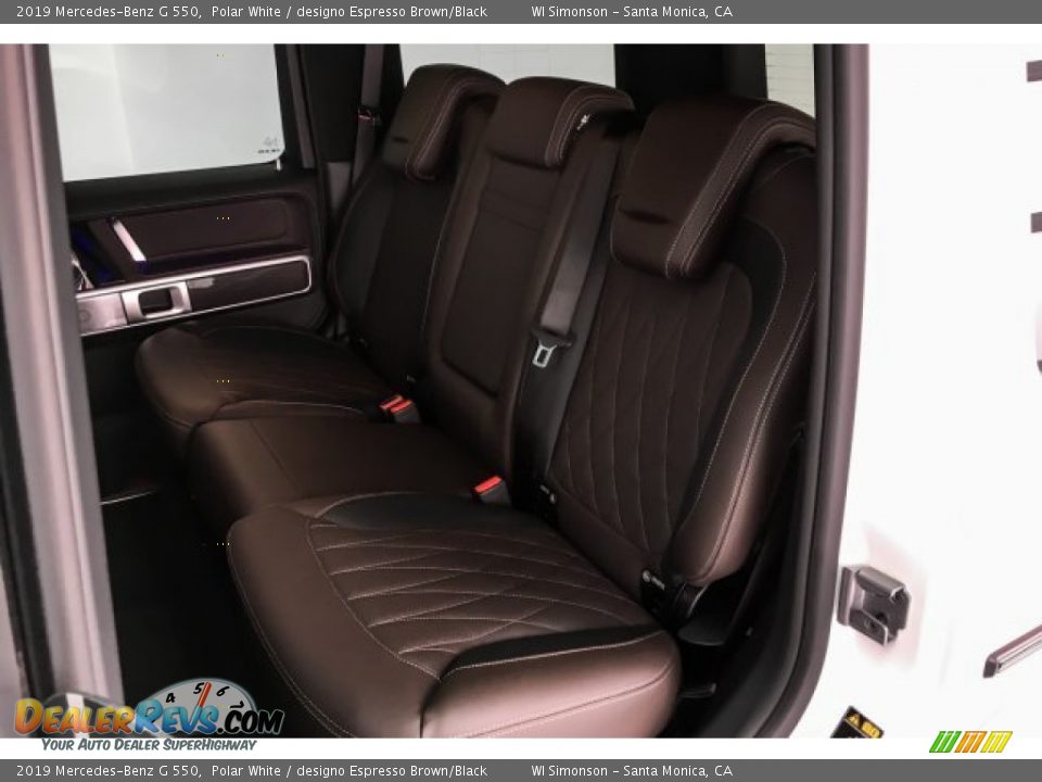 Rear Seat of 2019 Mercedes-Benz G 550 Photo #17