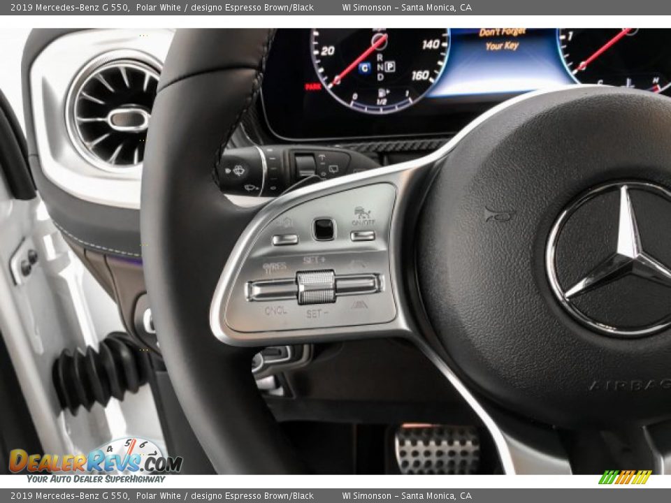 2019 Mercedes-Benz G 550 Steering Wheel Photo #19
