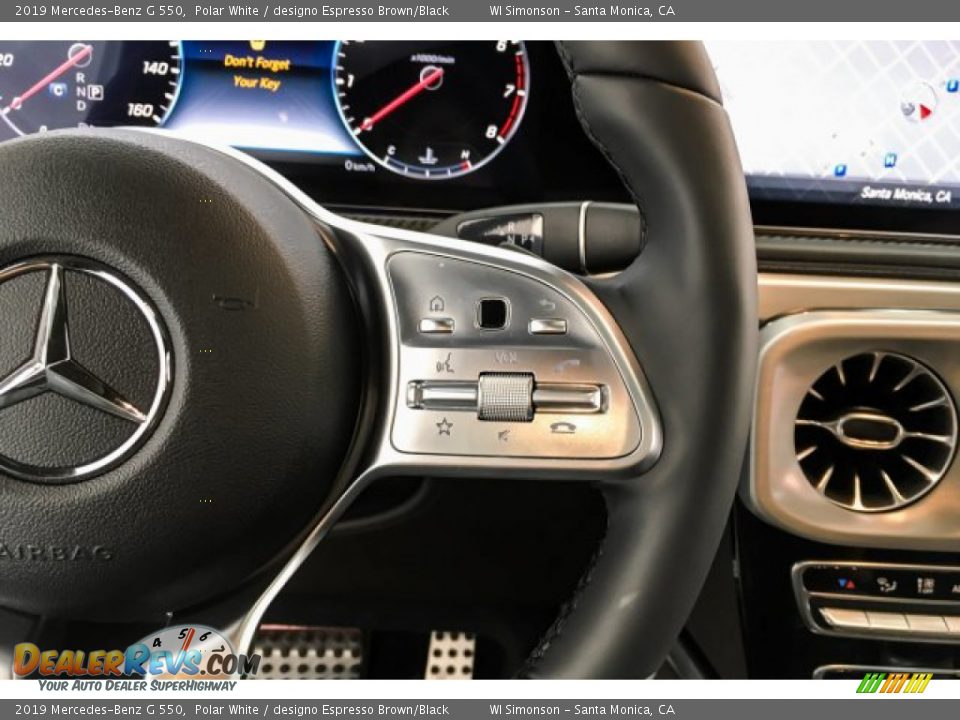 2019 Mercedes-Benz G 550 Steering Wheel Photo #20