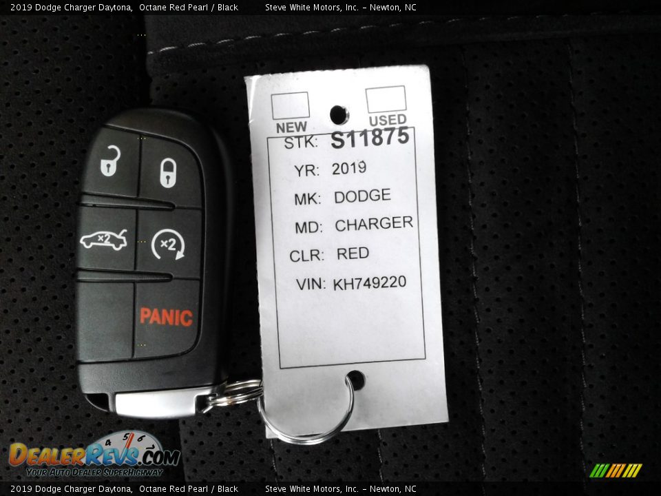 2019 Dodge Charger Daytona Octane Red Pearl / Black Photo #33