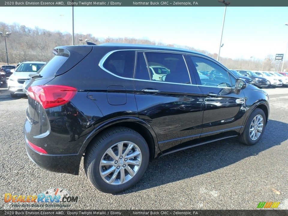 2020 Buick Envision Essence AWD Ebony Twilight Metallic / Ebony Photo #5