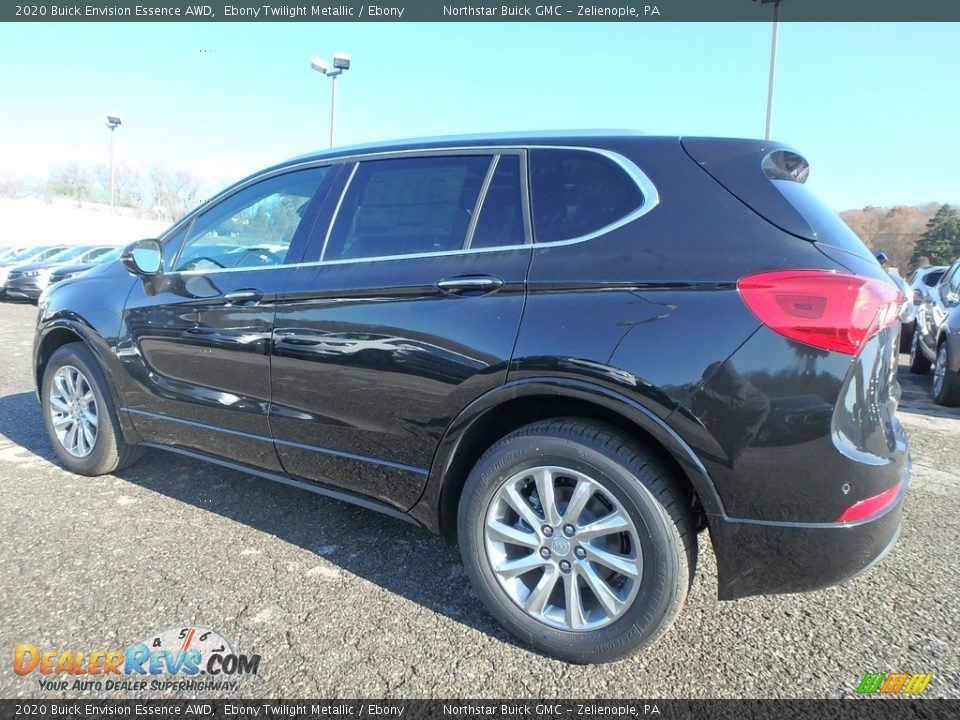 2020 Buick Envision Essence AWD Ebony Twilight Metallic / Ebony Photo #8