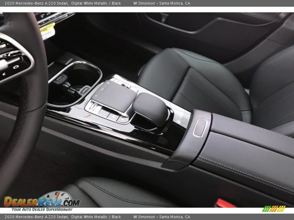 2020 Mercedes-Benz A 220 Sedan Digital White Metallic / Black Photo #7