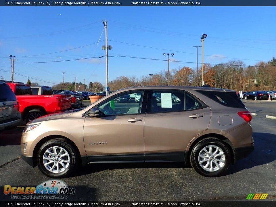 2019 Chevrolet Equinox LS Sandy Ridge Metallic / Medium Ash Gray Photo #2