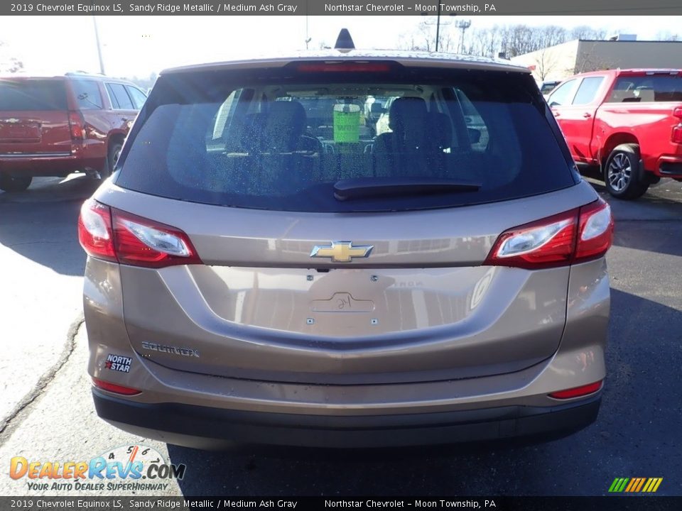 2019 Chevrolet Equinox LS Sandy Ridge Metallic / Medium Ash Gray Photo #4