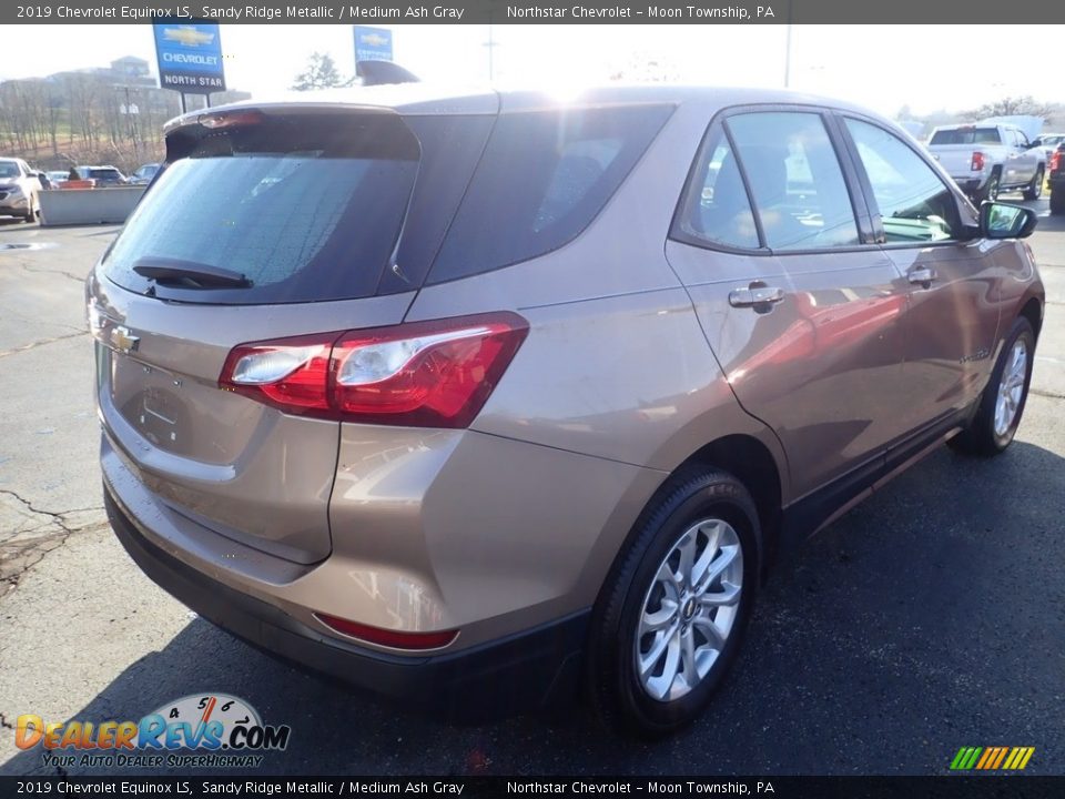 2019 Chevrolet Equinox LS Sandy Ridge Metallic / Medium Ash Gray Photo #6